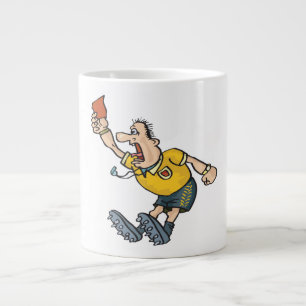 Rode kaart grote koffiekop