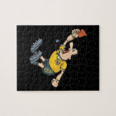 Rode kaart legpuzzel (Horizontaal)