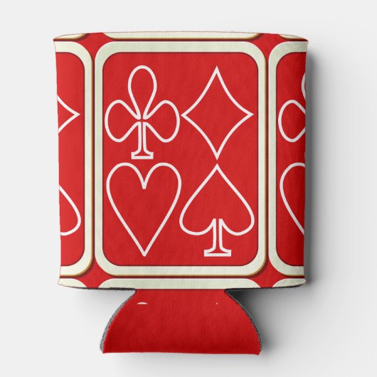 Rode Kaart pakken Koelbox Blikjeskoeler (Achterkant)