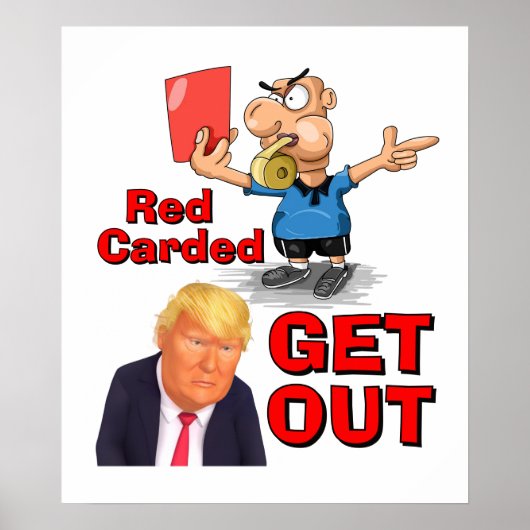 Rode Kaart Poster (Voorkant)