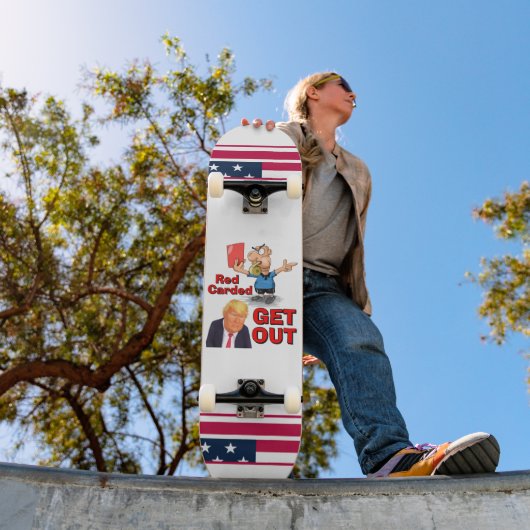 Rode Kaart Skateboard (Buiten 1)