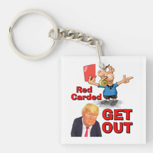 Rode Kaart Sleutelhanger