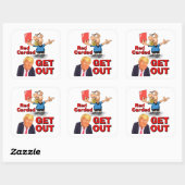 Rode Kaart Sticker (Vel)