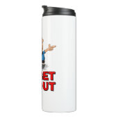 Rode kaart Thermische tumbler Thermosbeker (Geroteerd rechts)