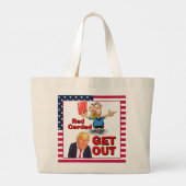Rode kaart tote bag (Achterkant)