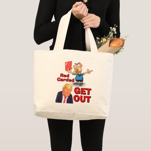 Rode kaart tote bag (Voorkant (product))