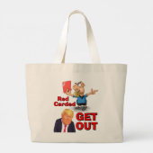 Rode kaart tote bag (Achterkant)