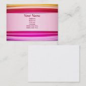 rode kaart visitekaartje (Voorkant / Achterkant)