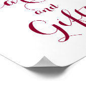 Rode Kaarten met vuurwapens en Poster met rond cad (Hoek)