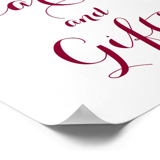 Rode Kaarten met vuurwapens en Poster met rond cad (Hoek)