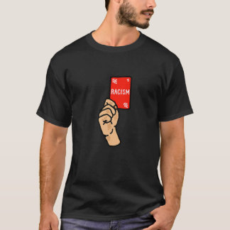 Rode kaarten tegen racistisch Football T-shirt