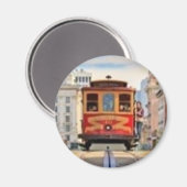 Rode kabelbaan magneet (Voorkant / Achterkant)