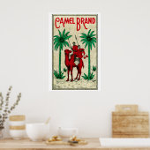 Rode Kameel Merk - Luciferdoosje Print - Esthetisc (Keuken)
