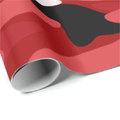 Rode kamouflage cadeaupapier (Rol Hoek)