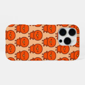 Rode kanarie iPhone hoesje (Achterkant horizontaal)