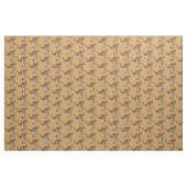 rode kangoeroe stof (Yard (91,4 cm))