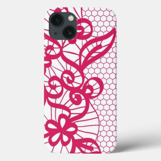 Rode kant Case-Mate iPhone case (Achterkant)