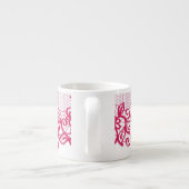 Rode kant espresso kop (Achterkant)