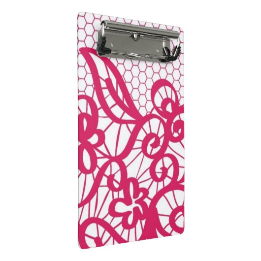 Rode kant mini klembord (Schuin)