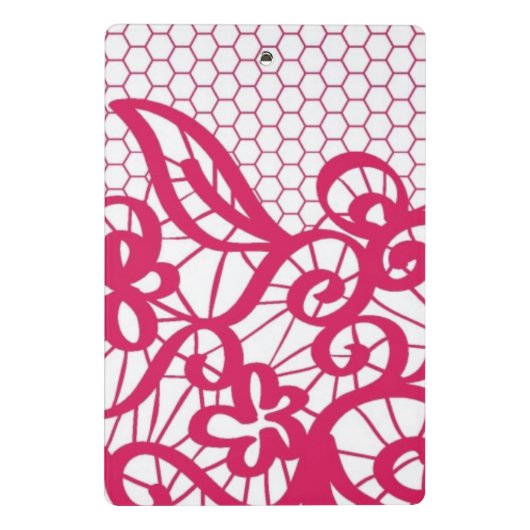 Rode kant mini klembord (Achterkant)