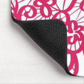 Rode kant muismat (Hoek)