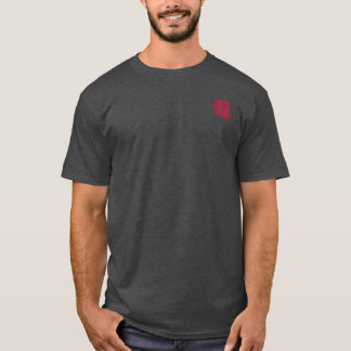 Rode Kanten Madeliefjes Embleem | Blossom Basics T-shirt