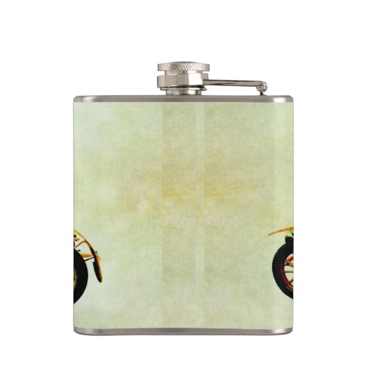  Rode Kar-kolf Heupfles (Achterkant)