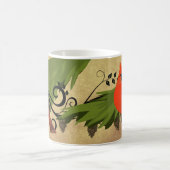 Rode kardinaal Bird Persoonlijke kerstMok Koffiemok (Center)