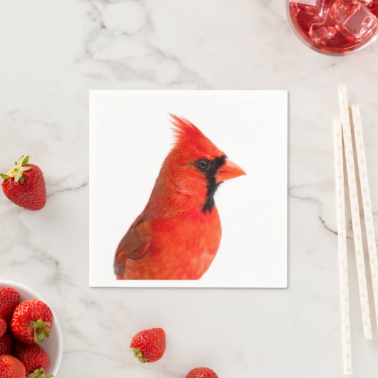 Rode kardinaal Bird Servetten (Insitu)