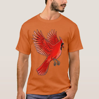 Rode kardinaal Bird T-shirt