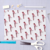 Rode kardinaal Bird Tissuepapier (Craft)