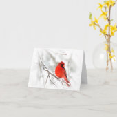 Rode Kardinaal (de Kaarten van de Nota) (Gele Bloem)