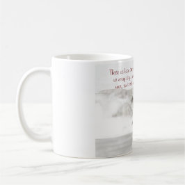 Rode kardinaal "Die waar we van houden gaan niet w Koffiemok