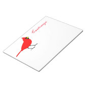 Rode kardinaal Dvogel Thunder_Cove Notitieblok (Schuin)