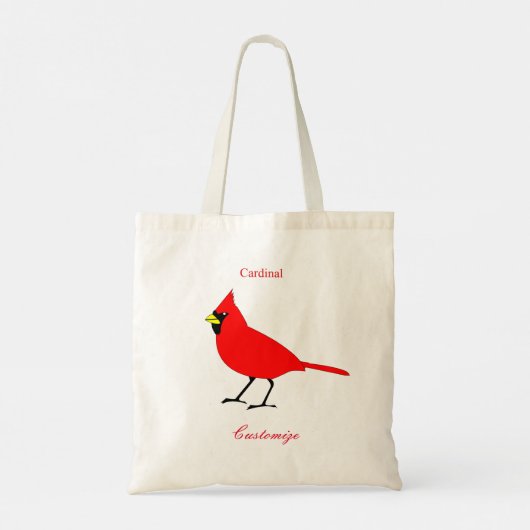 Rode kardinaal Dvogel Thunder_Cove Tote Bag (Achterkant)