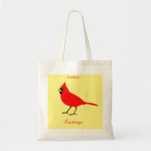 Rode kardinaal Dvogel Thunder_Cove Tote Bag (Voorkant)