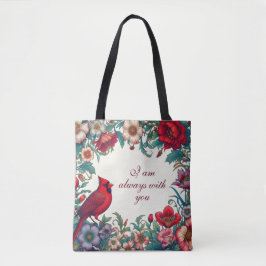 Rode Kardinaal Geschenken Condoleance Herinnering  Tote Bag