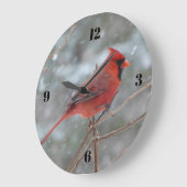 Rode kardinaal grote klok (Hoek)