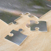 Rode kardinaal in de sneeuw legpuzzel (Zijkant)