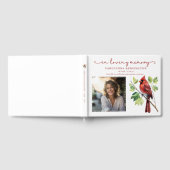 Rode Kardinaal Liefdevolle Herdenking Begrafenisfo Gastenboek (Volledig)