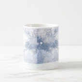 Rode kardinaal met kerstsnowy bomen koffiemok (Center)