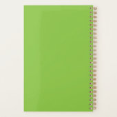 Rode kardinaal op de afdeling van de kerstbal - Me Planner (Achterkant)