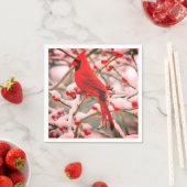 Rode Kardinaal Partij Napkins Servet (Insitu)