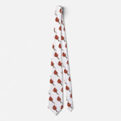 Rode kardinaal stropdas (Voorkant)