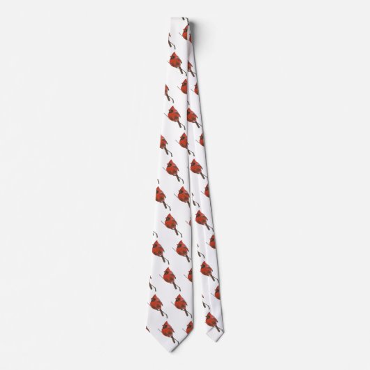 Rode kardinaal stropdas (Voorkant)