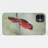 Rode Kardinaal Vogel Art Natuur Telefoon Case (Achterkant (horizontaal))