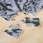 Rode Kardinaal Vogel in Sneeuwboom Winter Art Puzz Legpuzzel (Zijkant)