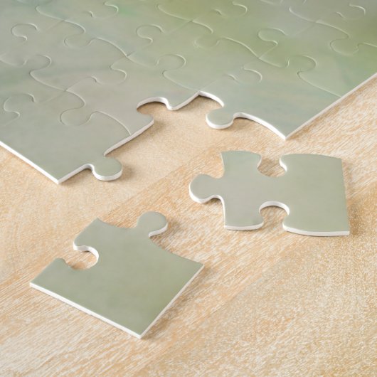 Rode Kardinaal Vogel op een Branch Art Puzzel Legpuzzel (Zijkant)