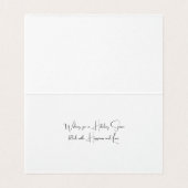 Rode Kardinaal - Vrolijk Kerstfeest Kaart (Binnenkant ongevouwen)