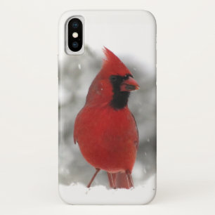 Rode Kardinaalvogel iPhone X Hoesje